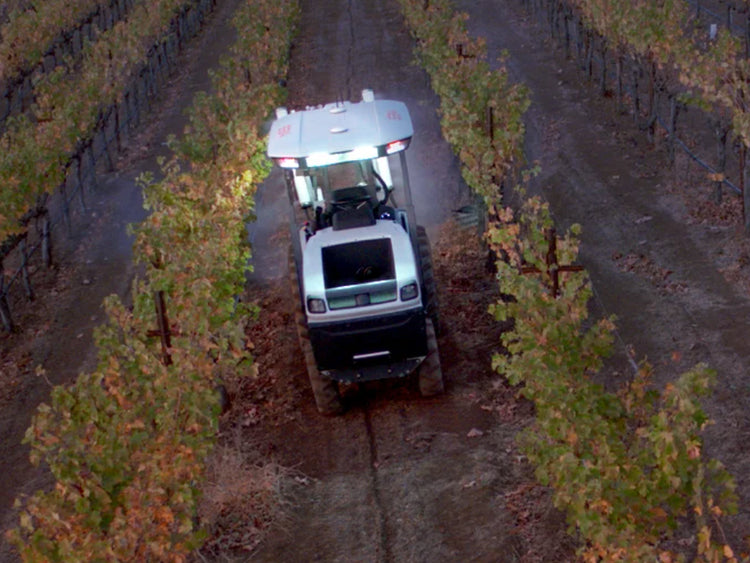 New Zealand's first driverless electric tractor.