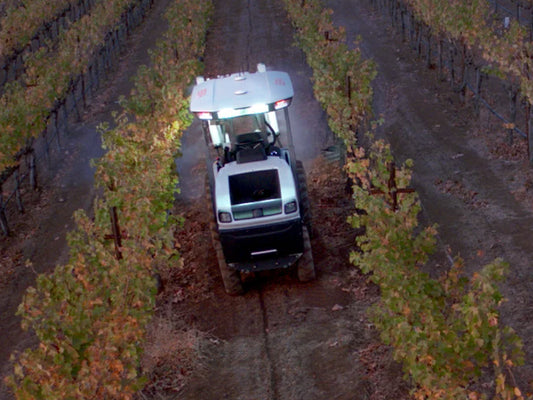 New Zealand's first driverless electric tractor.