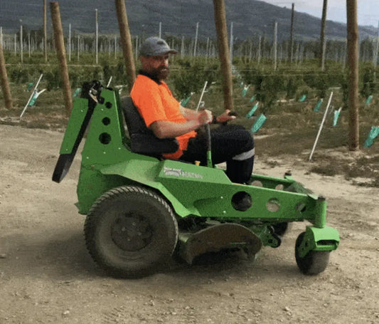 Electric Ride on Mowers - we just upgraded