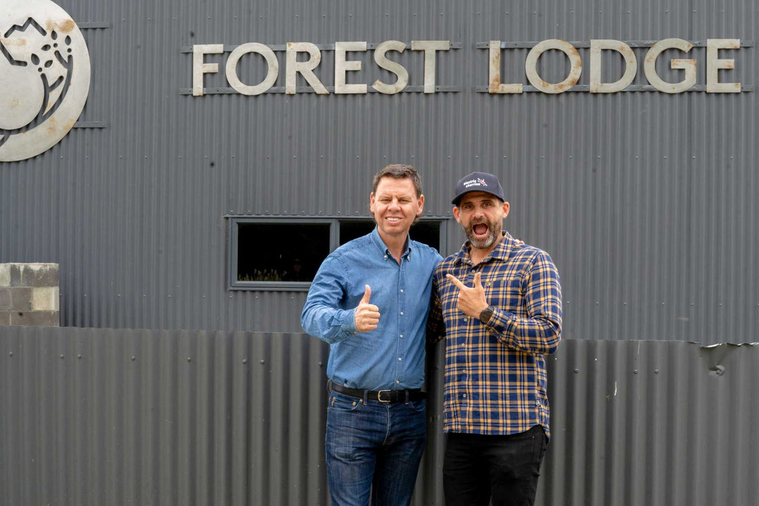 Paddy Gower Visits Forest Lodge Orchard