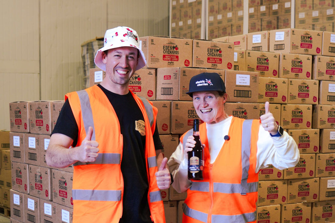 The Launch of Electric Cherry Juice with Eden Orchards