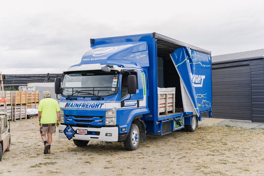 Our Mainfreight Truck Rolls Again!