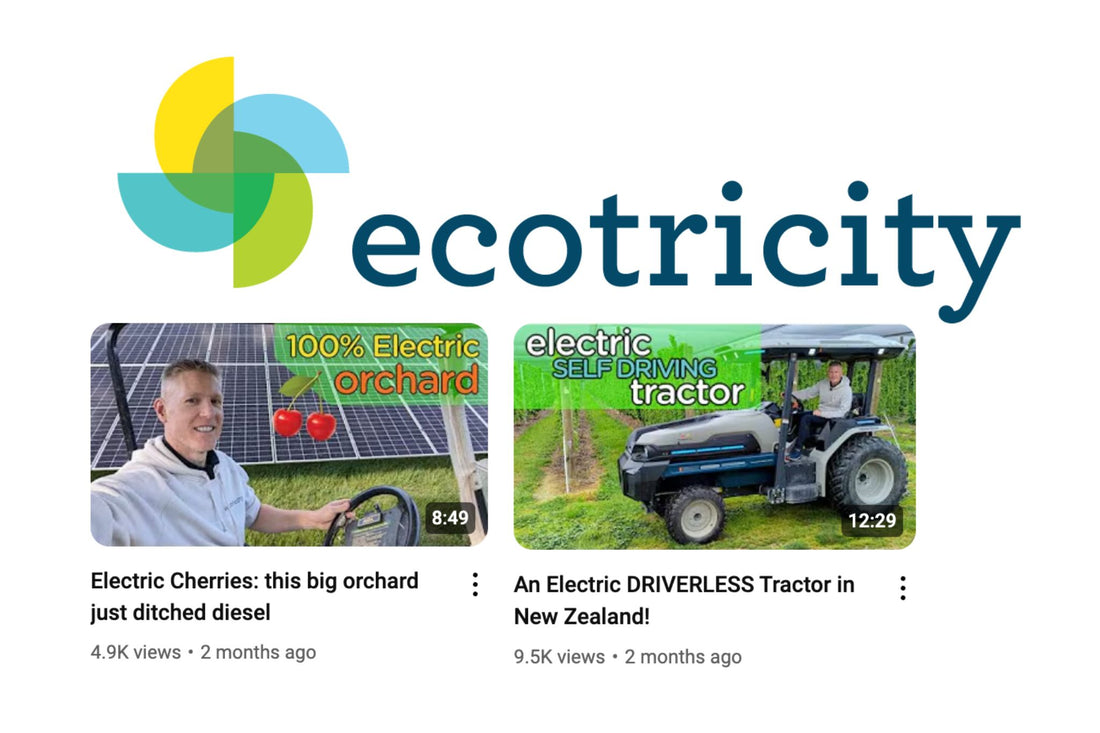 Ecotricity NZ: A 100% Electric Farm That Runs on Sunshine