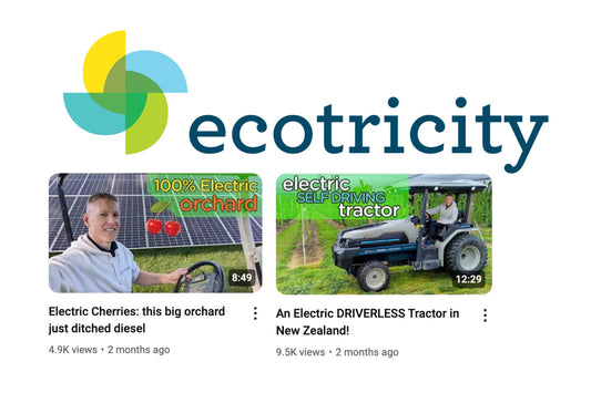 Ecotricity NZ: A 100% Electric Farm That Runs on Sunshine