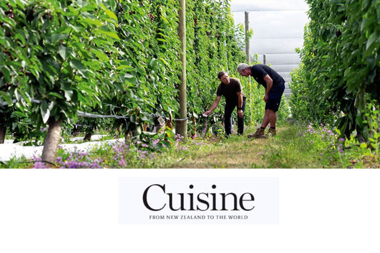 Cuisine Magazine Feature — "Cherry Ripe"