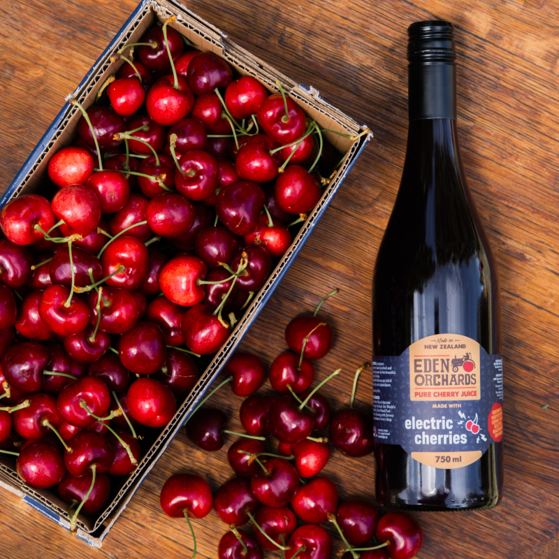 SEASONAL CHERRIES OR JUICE FOR THE TEAM