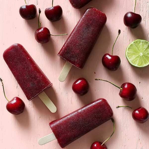 Cherry Popsicles